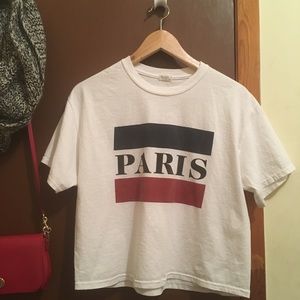 brandy Melville Paris shirt